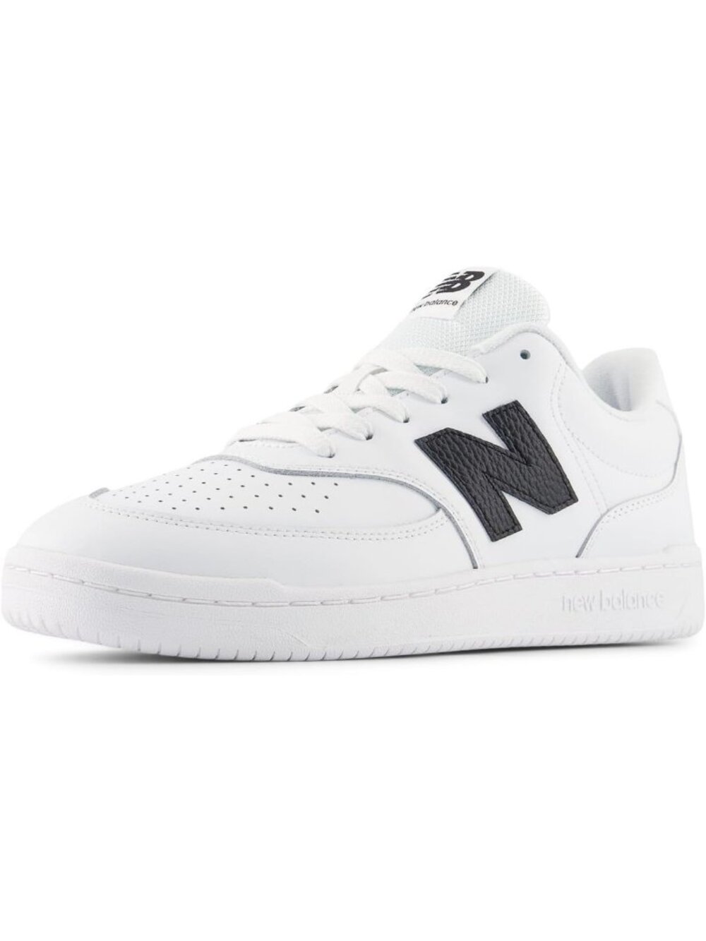 Men's White Black Running Lace-Up No Heel Plain Toe Charged Assert Sneaker